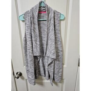Calvin Klein Performance Sleeveless Cardigan Size Small